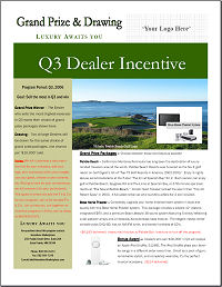 Grand Prize Travel Incentive